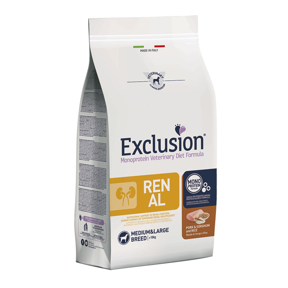 Exclusion Renal - Crocchette per Cani MediumMaxi